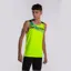Joma: ELITE X Sleeveless Shirt - Fluorescent Yellow/Black